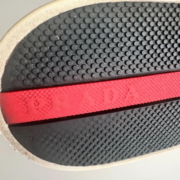 PRADA Authentic Women’s Navy Blue Suede Sneakers Size 6.5 (36.5 EU) - Picture 14 of 17